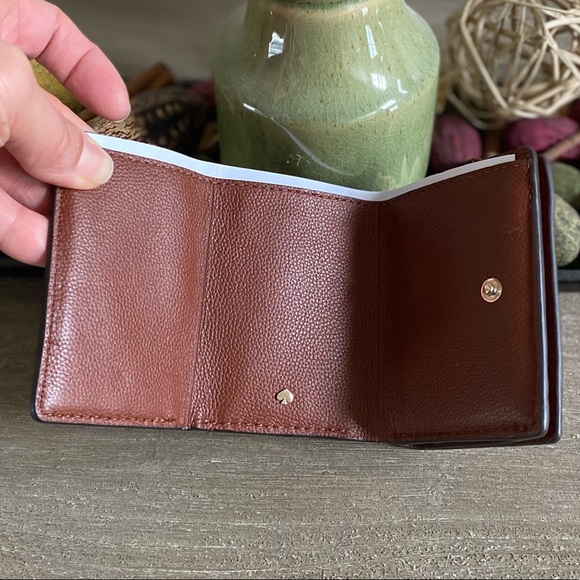 kate spade mini suzy trifold leather wallet - Picture 11 of 12
